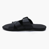 Men's Slipper - Black, Men's Slippers, Chase Value, Chase Value