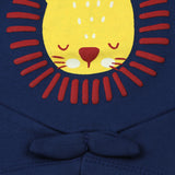 Eminent Newborn Girls Full Sleeves T-Shirt - Dark Blue, Newborn Girls T-Shirts, Eminent, Chase Value