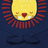 Eminent Newborn Girls Full Sleeves T-Shirt - Dark Blue, Newborn Girls T-Shirts, Eminent, Chase Value