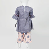 Girls Embroidered Shalwar Suit - Peach, Girls Shalwar Kameez, Chase Value, Chase Value