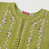 Girls Emroidered Shalwar Suit - Green, Girls Shalwar Kameez, Chase Value, Chase Value
