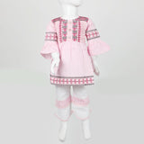 Girls Embroidered Shalwar Suit - Pink, Girls Shalwar Kameez, Chase Value, Chase Value