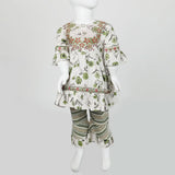 Girls Embroidered Shalwar Suit - Fawn, Girls Shalwar Kameez, Chase Value, Chase Value