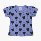 Newborn Girls T-Shirt - Light Purple, Newborn Girls T-Shirts, Chase Value, Chase Value