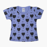 Newborn Girls T-Shirt - Light Purple, Newborn Girls T-Shirts, Chase Value, Chase Value