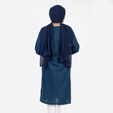 Women's Dyed Kurti - Steel Blue, Women Ready Kurtis, Chase Value, Chase Value