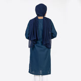Women's Dyed Kurti - Steel Blue, Women Ready Kurtis, Chase Value, Chase Value