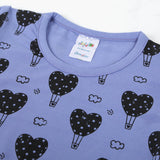 Newborn Girls T-Shirt - Light Purple, Newborn Girls T-Shirts, Chase Value, Chase Value