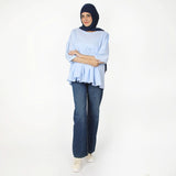Women's Western Top - Light Blue, Women T-Shirts & Tops, Chase Value, Chase Value