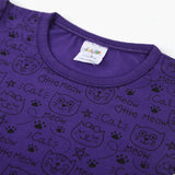 Newborn Girls T-Shirt - Purple, Newborn Girls T-Shirts, Chase Value, Chase Value