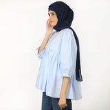 Women's Western Top - Light Blue, Women T-Shirts & Tops, Chase Value, Chase Value