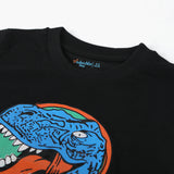 Boys Half Sleeves T-Shirt - Black, Boys T-Shirts, Chase Value, Chase Value