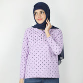 Women's Full Sleeves T-Shirt - Light Purple, Women T-Shirts & Tops, Chase Value, Chase Value