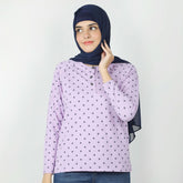 Women's Full Sleeves T-Shirt - Light Purple, Women T-Shirts & Tops, Chase Value, Chase Value