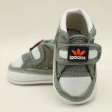 Newborn Boys Shoes - Light Grey, Newborn Caps, Shoes & Socks, Chase Value, Chase Value
