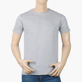 Valuable Men's Half Sleeves Round Neck T-Shirt - Ash Grey, Men's T-Shirts & Polos, Chase Value, Chase Value