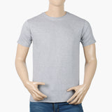 Valuable Men's Half Sleeves Round Neck T-Shirt - Ash Grey, Men's T-Shirts & Polos, Chase Value, Chase Value