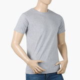 Valuable Men's Half Sleeves Round Neck T-Shirt - Ash Grey, Men's T-Shirts & Polos, Chase Value, Chase Value