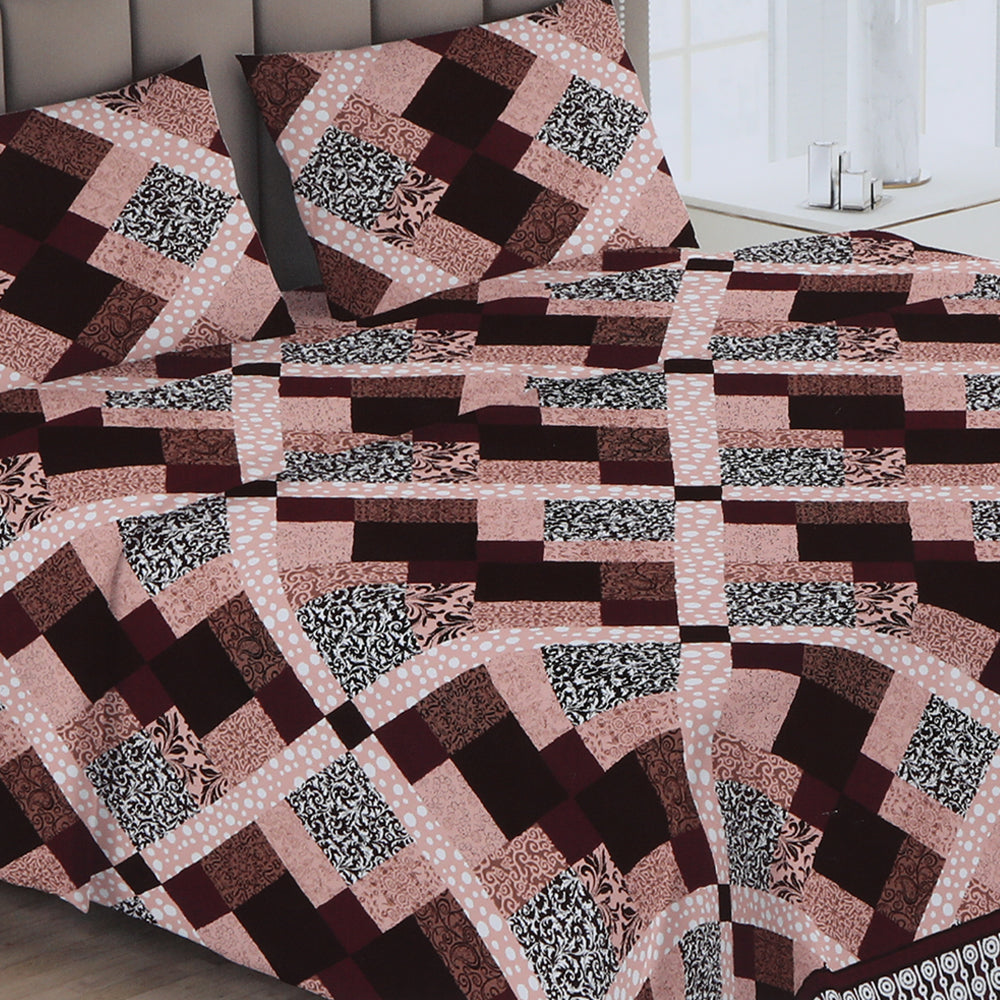 Double Printed Bed Sheet - Z 1, Double Size Bed Sheet, Chase Value, Chase Value