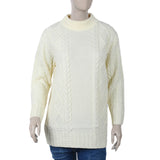 Eminent Women's Full Sleeves Sweaters - Off White, Women Sweaters, Eminent, Chase Value