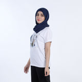Women's Half Sleeves T-shirt - White, Women T-Shirts & Tops, Chase Value, Chase Value
