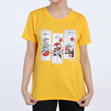 Women's Half Sleeves T-shirt - Mustard, Women T-Shirts & Tops, Chase Value, Chase Value