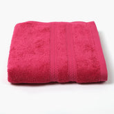 Eminent Bath Towel - Fuchsia, Bath Towels, Eminent, Chase Value