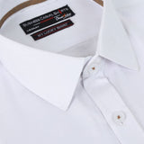 Men's Chambray Casual Shirt - White, Men's Shirts, Chase Value, Chase Value