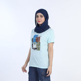 Valuable Women's Half Sleeves T-shirt - Light Blue, Women T-Shirts & Tops, Chase Value, Chase Value