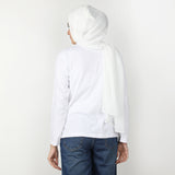 Women's Full Sleeves Printed T-Shirt - White, Women T-Shirts & Tops, Chase Value, Chase Value