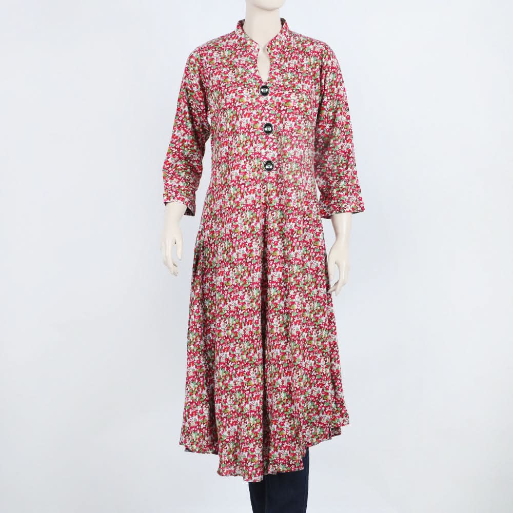 Women's Jalpari Printed Kurti - Multi Color, Women Ready Kurtis, Chase Value, Chase Value