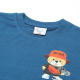 Boys Full Sleeves T-Shirt - Steel Blue, Boys T-Shirts, Chase Value, Chase Value