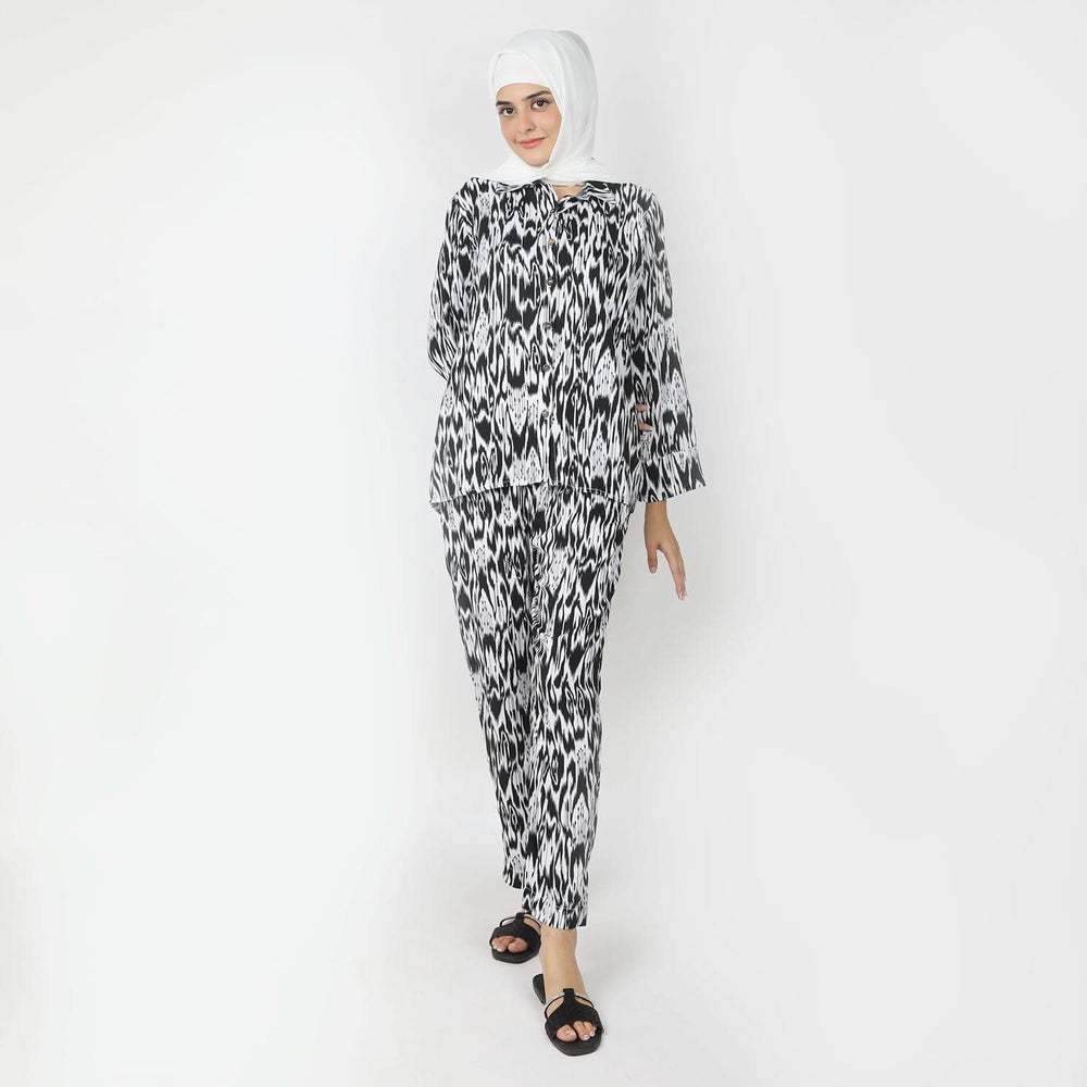 Women's Co-Ord Set - Black & White, Women Co-Ord Set, Chase Value, Chase Value