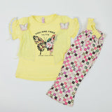 Girls Cord Set - Yellow, Girls Suits, Chase Value, Chase Value