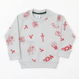 Boys Full Sleeves SweatShirt - Grey, Boys Hoodies & Sweat Shirts, Chase Value, Chase Value