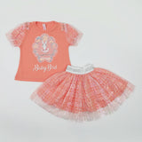 Newborn Girls Cord Set - Peach, Girls Suits, Chase Value, Chase Value