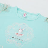 Girls Cord Set - Cyan, Girls Suits, Chase Value, Chase Value