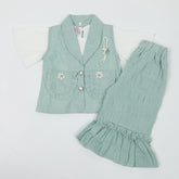 Girls Cord Set - Light Green, Girls Suits, Chase Value, Chase Value
