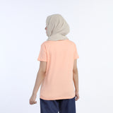 Women's Half Sleeves Printed T-shirt - Tea Pink, Women T-Shirts & Tops, Chase Value, Chase Value