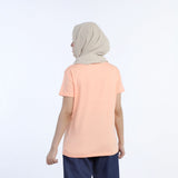 Women's Half Sleeves Printed T-shirt - Tea Pink, Women T-Shirts & Tops, Chase Value, Chase Value