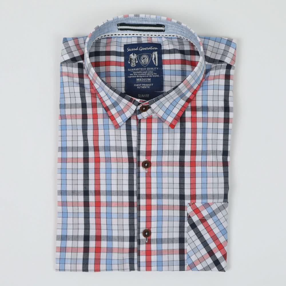 Men's Casual Shirt - Red, Men's Shirts, Chase Value, Chase Value