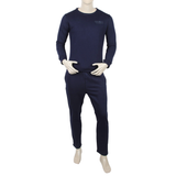 Eminent Mens Embroidered Night Set - Navy Blue, Men's Nightwear, Eminent, Chase Value
