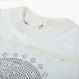 Girls Western Top - White, Girls Tops, Chase Value, Chase Value