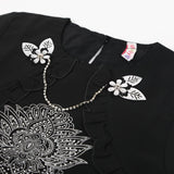 Girls Western Top - Black, Girls Tops, Chase Value, Chase Value