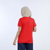 Women's Half Sleeves T-shirt - Red, Women T-Shirts & Tops, Chase Value, Chase Value