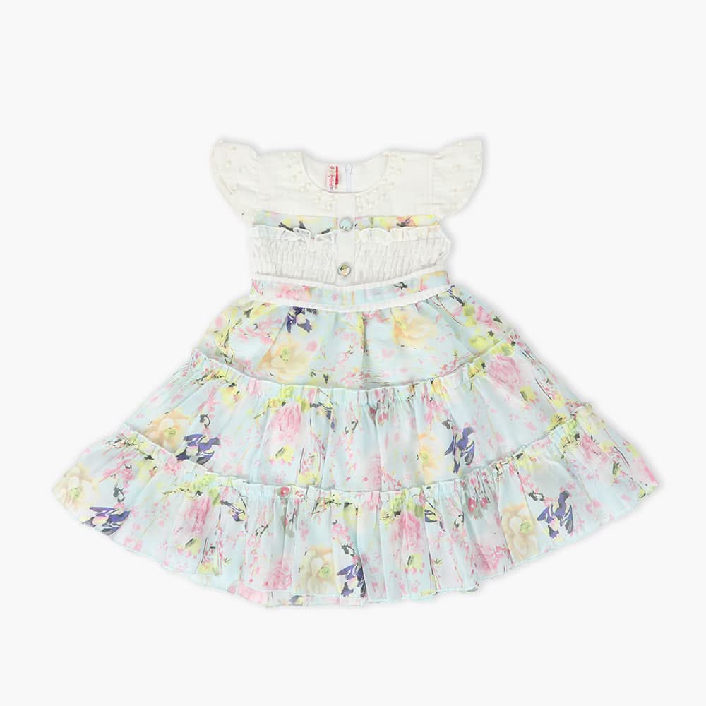 Girls Western Top - White, Girls Tops, Chase Value, Chase Value