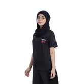 Eminent Women's Half Sleeves Printed T-Shirt - Black, Women T-Shirts & Tops, Eminent, Chase Value