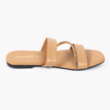 Women's Slipper - Beige, Women Slippers, Chase Value, Chase Value
