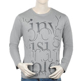 Eminent Men's Round Neck Full Sleeves T-Shirt - Frost Grey, Men's T-Shirts & Polos, Eminent, Chase Value