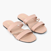 Women's Slipper - Peach, Women Slippers, Chase Value, Chase Value